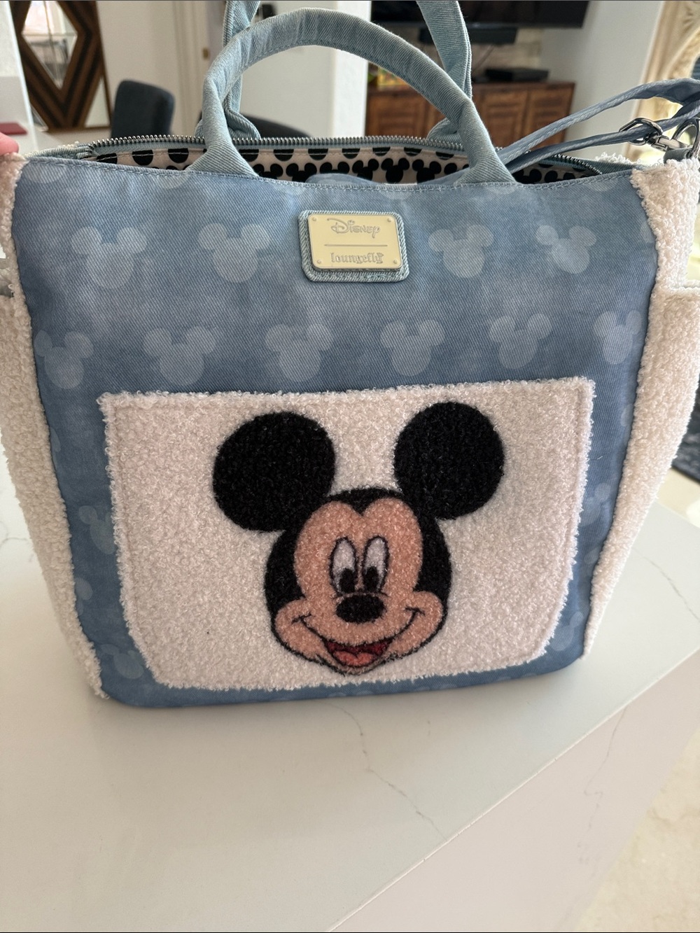 Disney Loungefly tote/backpack NWT